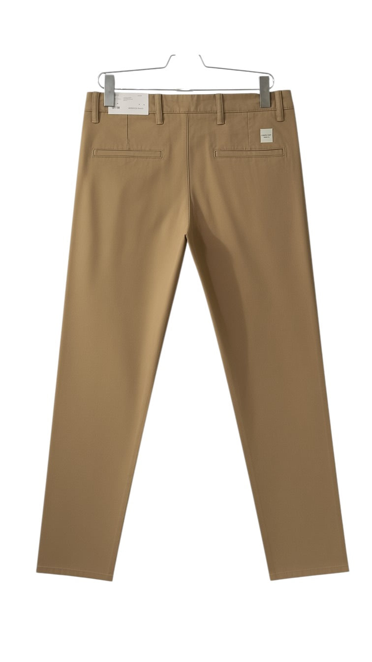 American Eagle Men's Classic Straight Chino Pants – Dark Khaki